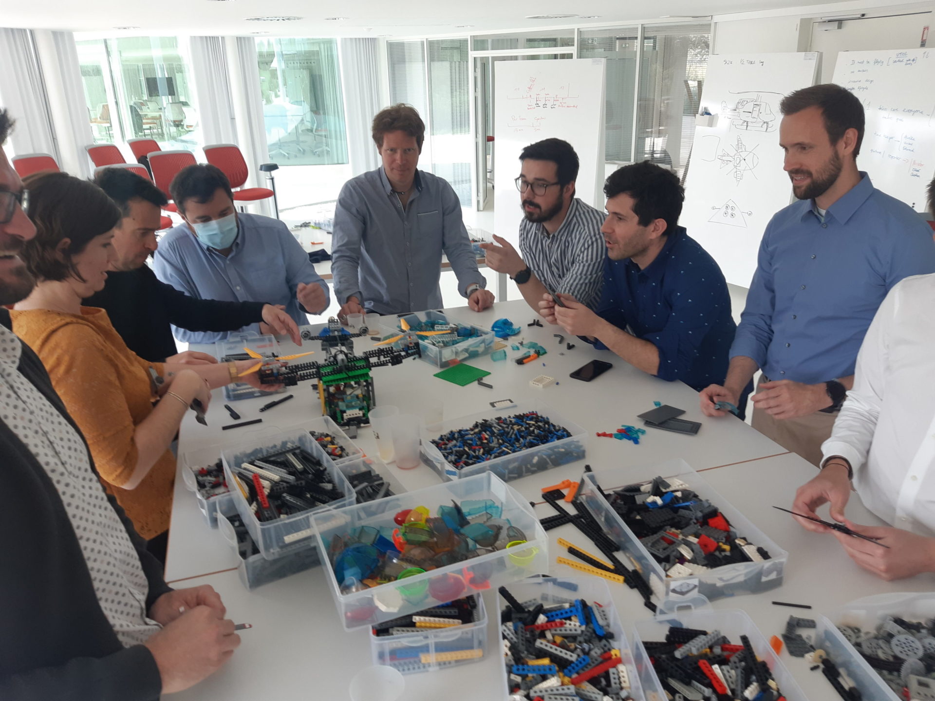 Team Building Learning Lego avec Airbus - Ludi briques