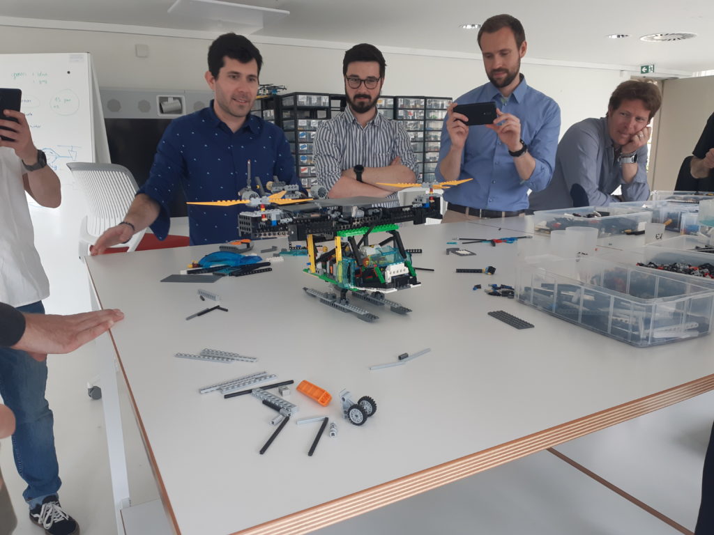 Team Building learning Lego pour adultes avec Airbus - Ludi Briques