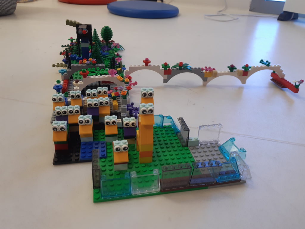 Médiathèque Cornillon histoires de Lego - Ludi Briques