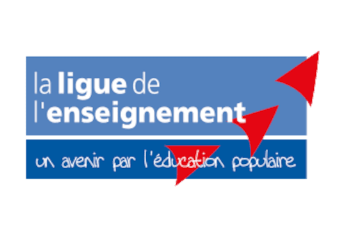 Logo de La Ligue de l'enseignement, partenaire de Ludi Briques pour les écoles et centres de loisirs.