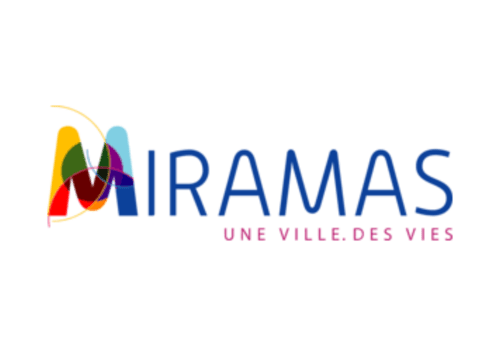 Logo de la Ville de Miramas, partenaire de Ludi Briques pour l'organisation d'animations événementielles avec des briques LEGO